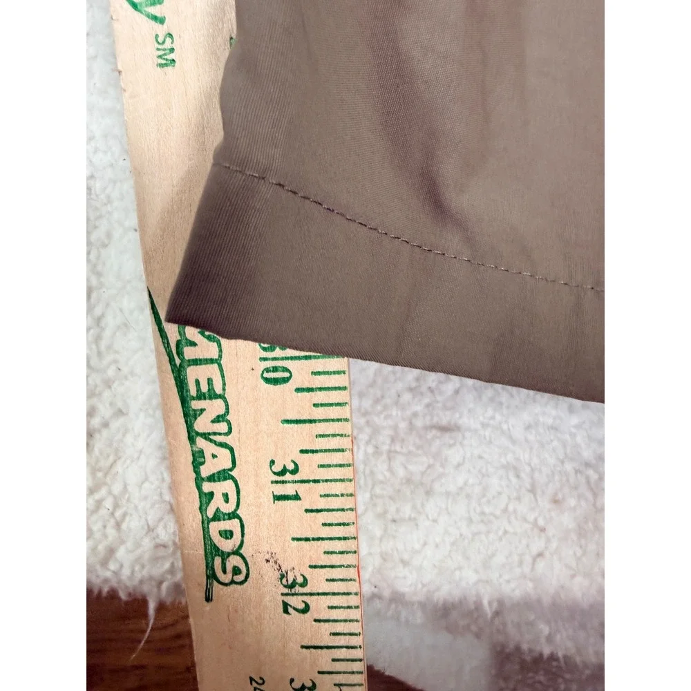Kuhl Renegade Cargo Convertible Pants‎ Khaki Tan Stealth Zip Hiking Mens 35.5x30